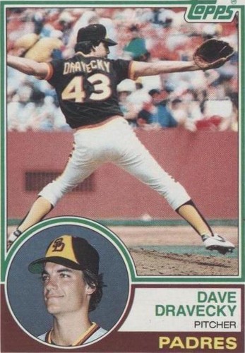 1983 Topps - Dave Dravecky #384