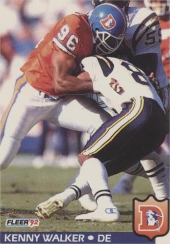 1992 Fleer Kenny Walker #106