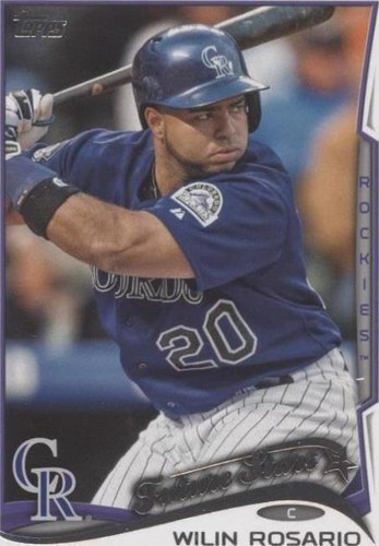 2014 Topps - Wilin Rosario #468