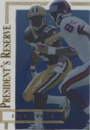 1996 Collector's Edge President's Reserve Craig Newsome #270