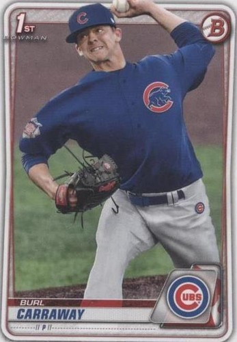 2020 Bowman Draft - Burl Carraway #BD-25