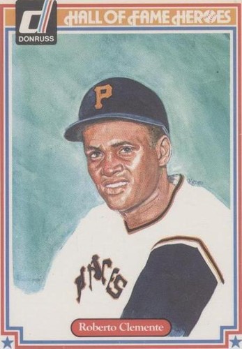 1983 Donruss Hall of Fame Heroes - Roberto Clemente #17