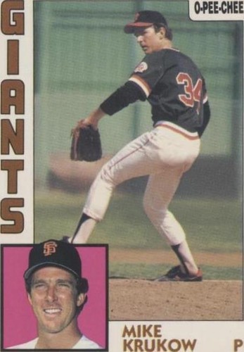 1984 O-Pee-Chee - Mike Krukow #37