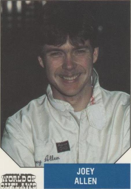 1987 World of Outlaws - Joey Allen #34