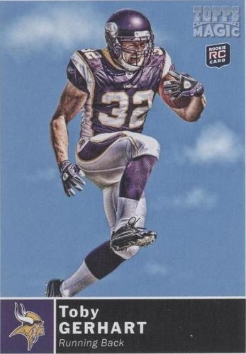 2010 Topps Magic Toby Gerhart #210