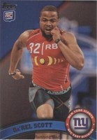 2011 Topps Da'Rel Scott #55