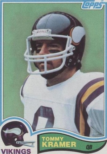 1982 Topps Tommy Kramer #394