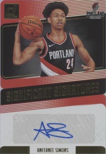 2018-19 Panini Donruss - Anfernee Simons #SS-ASM
