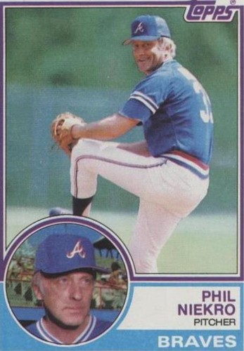1983 Topps - Phil Niekro #410