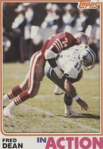 1982 Topps Fred Dean #484
