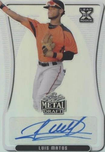 2020 Leaf Metal Draft - Luis Matos #BA-LM2