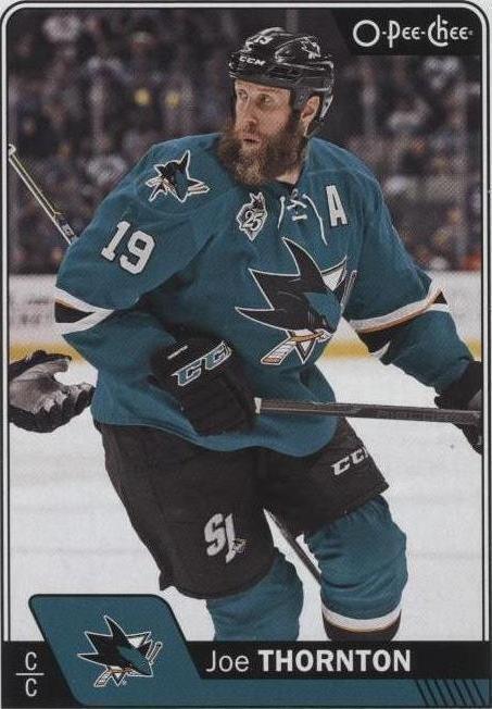 2016-17 O-Pee-Chee - Joe Thornton #68