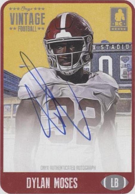2021 Onyx Vintage Dylan Moses #FADM