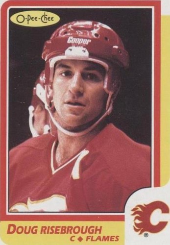 1986-87 O-Pee-Chee - Doug Risebrough #196