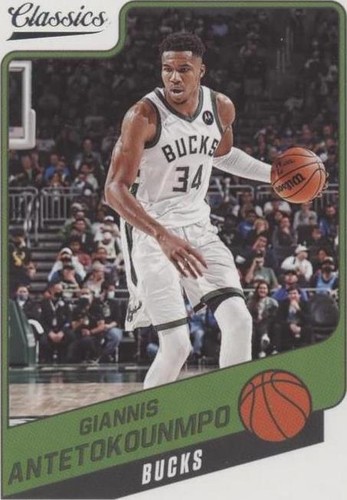Giannis Antetokounmpo 2021-22 Panini Chronicles Classics #160