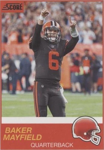 2019 Score Baker Mayfield #102
