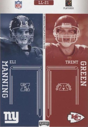2006 Playoff Prestige Brett Favre Eli Manning Tom Brady #LL-21