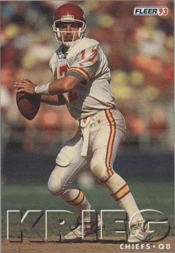 1993 Fleer Dave Krieg #455