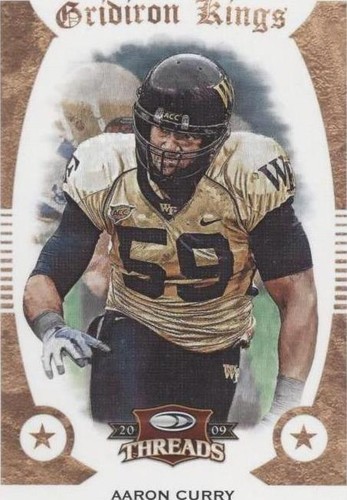 2009 Donruss Threads Aaron Curry #1
