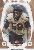 2009 Donruss Threads Aaron Curry #1
