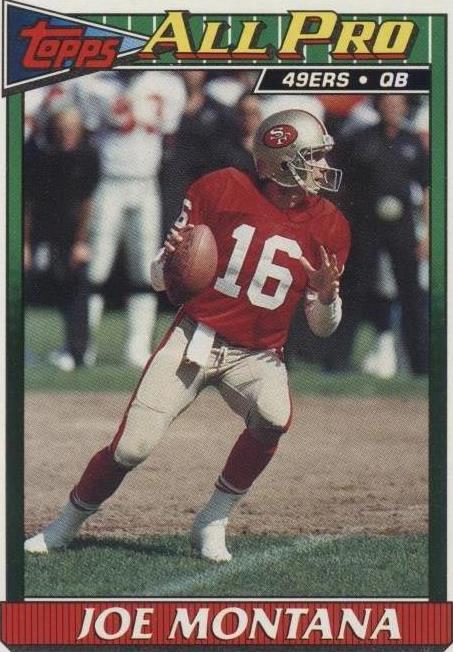 Topps Joe Montana #73 1991