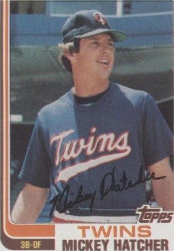 1982 Topps - Mickey Hatcher #467