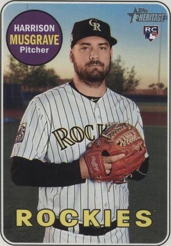 2018 Topps Heritage High Number - Harrison Musgrave #594