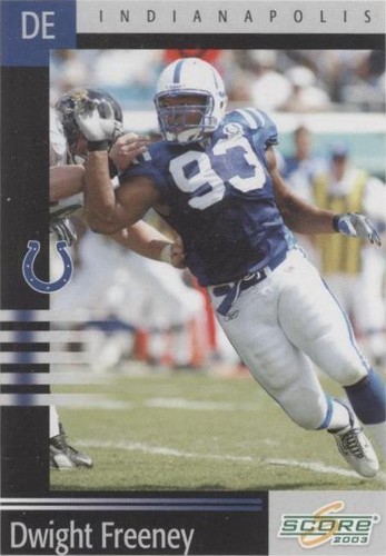 2003 Score Dwight Freeney #50