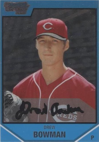 2007 Bowman Draft Picks & Prospects - Drew Bowman #BDPP38