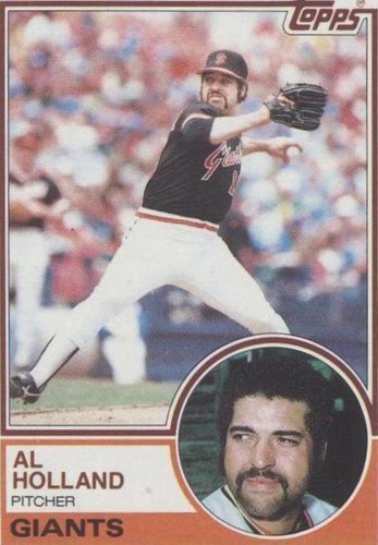 1983 Topps - Al Holland #58