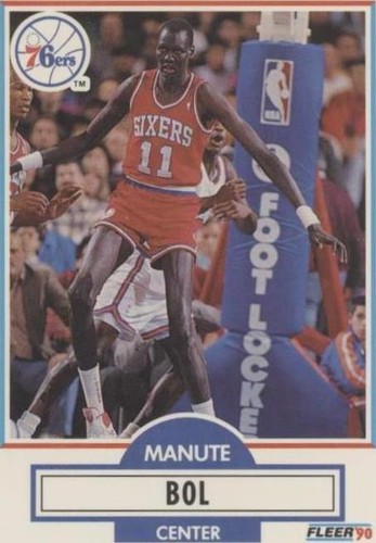 1990-91 Fleer Update - Manute Bol #U-69