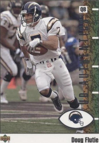2002 UD Authentics Doug Flutie #71