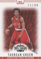 2007-08 Topps Triple Threads - Taurean Green #147
