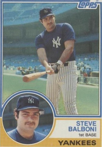 1983 Topps - Steve Balboni #8
