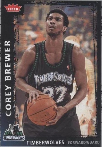 2008-09 Fleer - Corey Brewer #183