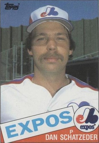 1985 Topps - Dan Schatzeder #501