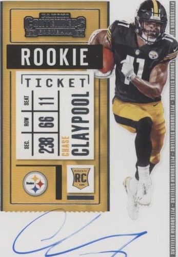 2020 Panini Contenders Chase Claypool #120