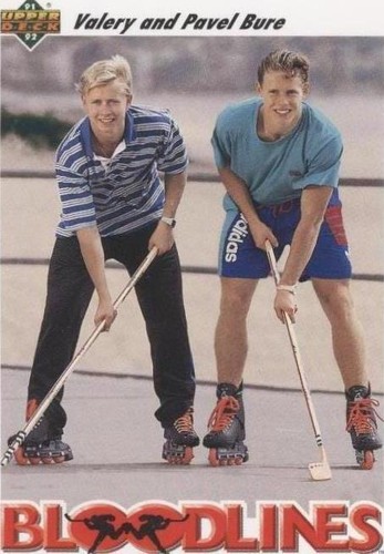 1991-92 Upper Deck - Pavel Bure Valeri Bure #647