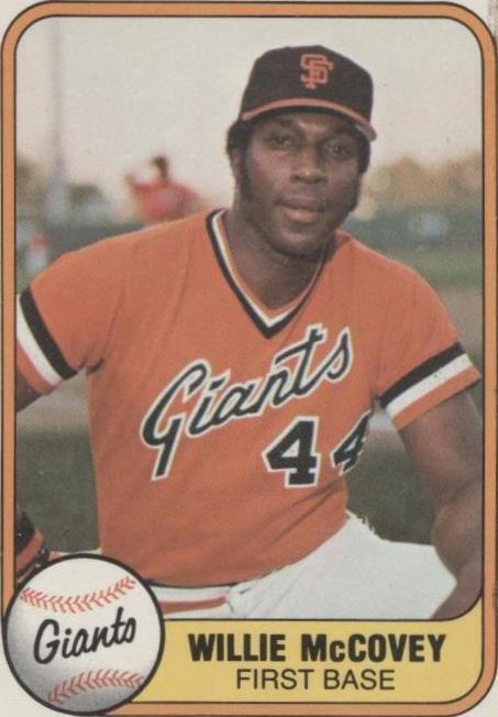 Fleer 1981 - Willie McCovey #434