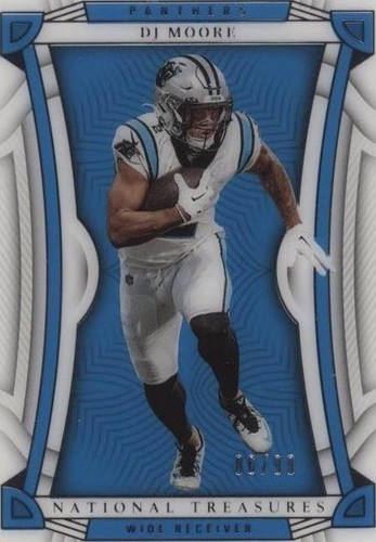 2022 Panini National Treasures D.J. Moore #69