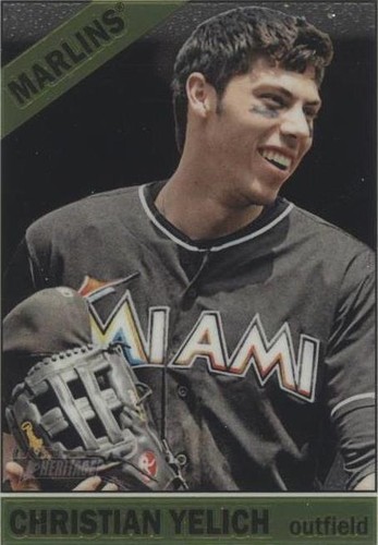 2015 Topps Heritage - Christian Yelich #THC-486