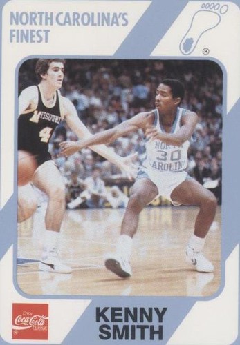 1989-90 Collegiate Collection/Coca-Cola North Carolina's Finest - Kenny Smith #67