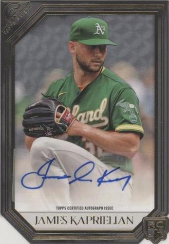 2021 Topps Gallery - James Kaprielian #RA-JKA