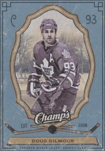 Doug Gilmour Signed 2009/10 Upper Deck McDonalds Card #CL6