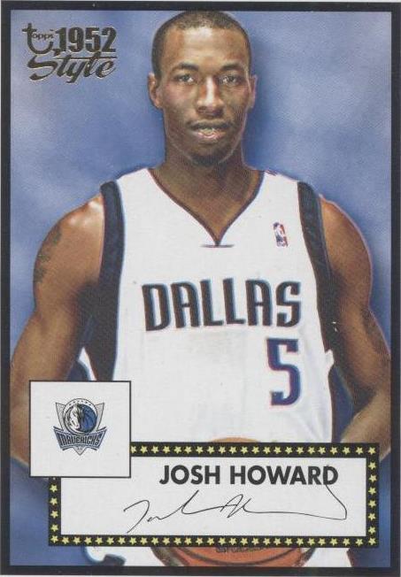 2005-06 Topps 1952 Style - Josh Howard #105