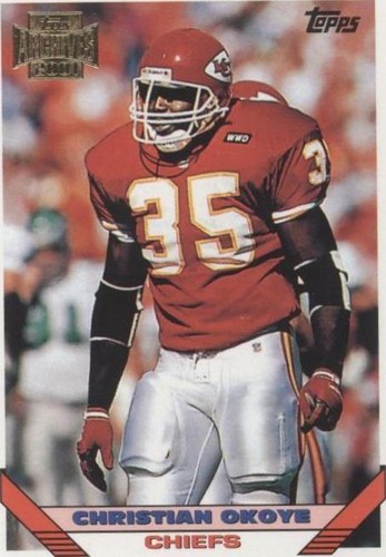 2001 Topps Archives Christian Okoye #159