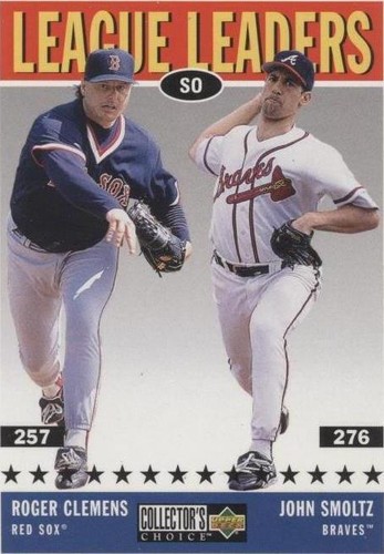 1997 Upper Deck Collector's Choice - John Smoltz Roger Clemens #61