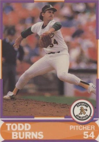 1989 Score - Todd Burns #4