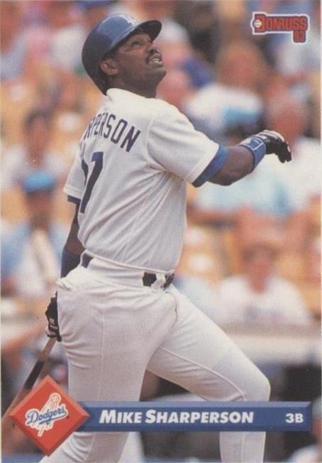 1993 Donruss - Mike Sharperson #166