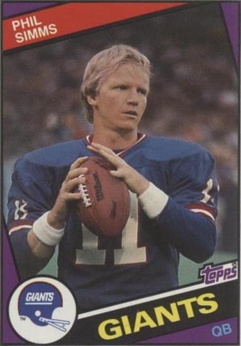 1984 Topps Phil Simms #320